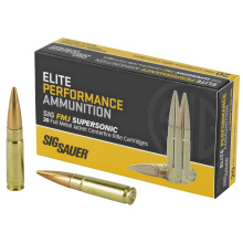 Elite Ball, 300 Blackout, 125 Grain, Full Metal Jacket, 20 Round Box E300B1-20