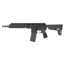 516 G3, Semi-automatic, AR Pistol, 5.56 NATO, 11.5" Cold Hammer Forged Barrel, 1/2X28 Thread Pitch, Sig Flash Hider Compensator, Anodized Finish, Black, Free-Float M-LOK Handguard, Pistol Stabilizing Brace, Ambidextrous Safety, 30 Rounds, 1 Magazine P516