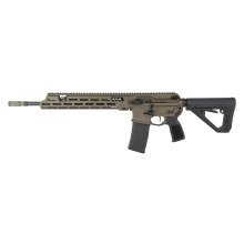 516 G3, Semi-automatic Rifle, AR, 5.56 NATO, 16" Threaded Barrel, 1/2X28 Thread Pitch, SIG Flash Hider-Compensator, Cerakote Finish, Bronze, Magpul DT Stock, 30 Rounds, Short-Stroke Piston Adjustable Gas System, 1 Magazine, Free-Float M-LOK Handguard, Ma