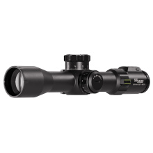 Bravo6 TBDX, Rifle Scope, 3-18X44mm, First Focal Plane, DEV-L MRAD 2.0 Illuminated Reticle, Side Focus, 35mm, Matte Finish, Black, Includes ALPHA5 Mount with LRF Diving Board SOBBDX63104