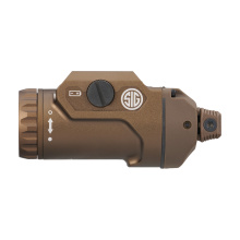 FOXTROT2R, Weapon Mounted Light, 20,000 Candela, 700 Lumens, White Light, Matte Finish, Flat Dark Earth, Includes USB Charging Cable SOF2R102