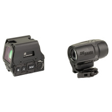 Romeo 8T AMR/Juliet Combo, Red Dot Sight, 40MM Objective, 3X Magnifier, QBCD 2.0 Reticle, Matte Finish, Black SORJ8T801-3