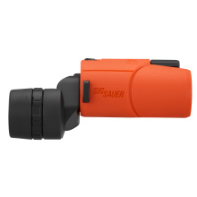 ZULU 6 Marine, Binocular, 30mm Objective, 10X Magnification, Eletronic Image Stabilization, Matte Finish, Orange, Includes (4)-Rechargeable AA Batteries and (1)-USB-C Charging Cable SOZ6WP10OR