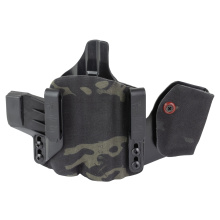 INCOG-X, Joint Collaboration with Haley Strategic, Inside the Waistband Holster, Fits Glock 43X/48 with Light, Integrated Magazine Caddy, Microfiber Suede Wrapped Boltaron Construction, Multicam Black, Right Hand 1341401