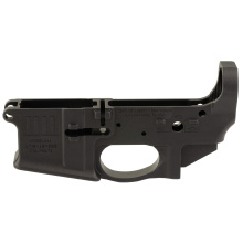 Broadsword, Stripped Lower Receiver, Semi-automatic, 223 Remington/5.56 NATO, Flared Magazine Well, Matte Finish, Black BROADSWORD-LR