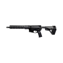 M4-L89 Upper Receiver Group, Upper Receiver, 5.56 NATO, 11.5" Barrel, Fits AR-15, A2 Flash Hider, Matte Finish, Black, Includes 10.75" L89 Rail, Does Not Include BCG or Charging Handle U-M4L89-556-115-A2