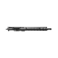 M4-L89 Upper Receiver Group, Upper Receiver, 5.56 NATO, 14.5" Barrel with Pinned and Welded HUXWRX Muzzle Device (16" OAL), Fits AR-15, Matte Finish, Black, Includes 13.75" L89 Rail, Does Not Include BCG or Charging Handle U-M4L89-556-145-HUX