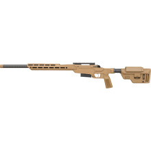 2020 Heatseeker, Bolt Action Rifle, 6.5 Creedmoor, 22" Carbon Fiber Barrel, 1:8 Twist, Threaded 5/8X24, Cerakote Finish, Coyote, Sharps Bros Heatseeker Chassis, B5 Systems P-Grip 23 and Collapsible Precision Stock, TriggerTech Adjustable Trigger, 5 Round