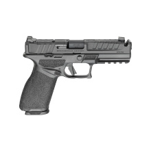Echelon, 4.5F, Semi-automatic, Striker Fired, Polymer Frame Pistol, Full Size, 9MM, 4.5" Integrally Compensated Barrel, Melonite Finish, Black, Optics Ready Slide, Front Tritium Night Sight, Tactical Rack U-Dot Rear, 10 Rounds, 2 Magazines EC9459BCA-U-CO