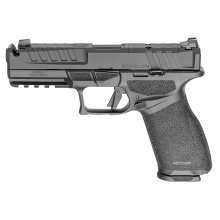 Echelon, Semi-automatic, Striker Fired, Polymer Framed Pistol, Full Size, 9MM, 4.5" Barrel with Integral Compensator, Melonite Finish, Black, Crimson Trace CT-1500, Optics Ready Slide, Tritium/Luminescent Front, Tactical Rack U-Dot Rear Sight, 15 Rounds,