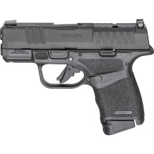 Hellcat OSP, Semi-automatic, Striker Fired, Polymer Frame Pistol, Sub-Compact, 380 ACP, 3" Hammer Forged Barrel, Melonite Finish, Black, Textured Grip, Tritium Front Sight, Tactical Rack Rear Sight, Optics Ready, 10 Rounds, 2 Magazines HC931380BOSPLC