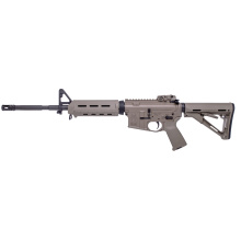 M4LE, Semi-automatic Rifle, 223 Rem/556NATO, 16" Phosphated Barrel, Flat Dark Earth Finish, MOE Grip, Magpul CTR Stock, Magpul Backup Flip Sight, MOE Handguard STR5025-M4F