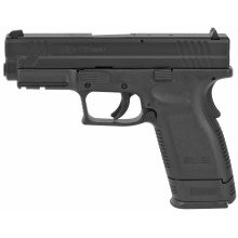 XD Compact Pistol .45 ACP 4 Inch Barrel Ultra Safety Assurance Action Trigger System Black 10 Round
