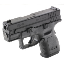 XD9, Striker Fired, Semi-automatic, Polymer Frame Pistol, Sub-Compact, 9MM, 3" Barrel, Melonite Finish, Black, Fixed Sights, 10 Rounds, 5 Magazines, Includes Range Bag XD9801GU23P