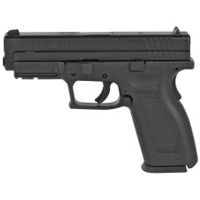 XD9, Defender Series, Semi-automatic, Striker Fired, Full Size Pistol,  9MM, 4" Barrel, Polymer Frame, Black, 10Rd, 1 Mag, Right Hand, Fixed Sights XDD9101