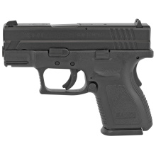 XD9, Defender Series, Striker Fired, Sub Compact, 9MM, 3" Barrel, Polymer Frame, Black Finish, Fixed Sights, 10Rd, 1 Magazine XDD9801