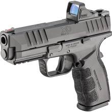 XD Mod.4 OSP, Semi-automatic, Striker Fired, Polymer Frame Pistol, 9MM, 4" Barrel, Melonite Finish, Black, Polymer Grips, Fiber Optic Front Sight, White Dot Rear Sight, Grip Safety, 10 Rounds, 1 Magazine XDDG9101BLC-M4