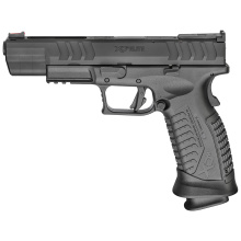 XDM Elite Target, Full Size Pistol, 9MM, 5.25" Barrel, Polymer Frame, Black Melonite Finish, Fiber Front & Adjustable Rear Sights, 22 Rounds, 3 Magazines XDME95259BHC