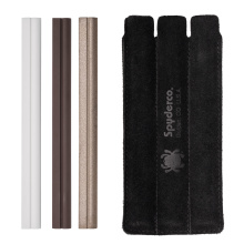 Profile Stone Set, 3 Knife Sharpening Stones, 8" Long, Ceramic and Cubic Boron Nitride Construction, Includes Pouch 701MFCBN