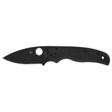 Shaman Lightweight, Folding Knife, 3.58" Drop Point Blade, 8.25" Overall Length, CTSBD1N Blade Steel, Plain Edge, DLC Finish, Black, Black FRN Handle, Compression Lock C229PBBK