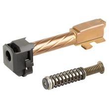 CR Barrel with Compensator, 9MM, 3.66", Fits Shadow Systems CR, Nitride Finish, Bronze SGK-CRP-BRN