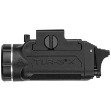 TLR-3X, Compact Multi-Fuel Weapon Light, Fits 1913 Picatinny Rail, Matte Finish, Black, 500 Lumens and 6,500 Candela, Includes Mounting Kit with Key, Paddles, Multi-tool and (1)-CR123A Battery 59100