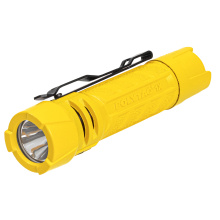 PolyTac 1X USB, Multi-Fuel Handheld Flashlight, Matte Finish, Yellow, 500 Lumens and 18,000 Candela, Includes (1)-SL-B9 Rechargeable Battery Pack 86003
