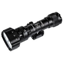 ProTac Rail Mount VIR PRO, Rail Mount VIR White & IR Long Gun Light, Fits 1913 Picatinny Rail, Anodized Finish, Black, 1,100 Lumens and 40,000 Candela, 2,300 mW IR, Includes Jack Cap, M-LOK Kit, Momentary Switch, Hardware Kit, 2.5mm Allen Wrench, and (2)