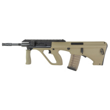AUG A3 M2, Semi-automatic Rifle, 556NATO/223 Remington, 16" Barrel, Synthetic Stock, Extended Rail, Ambidextrous QD, Foldable Charging Handle, Matte Finish, Mud, 30 Rounds AUGM2MUDEXT