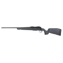 Axis 2, Bolt-Action Rifle, 6.5 Creedmoor, 22" Sporter Barrel, Matte Finish, Black, Gray Polymer Stock, 4 Rounds, 1 Magazine, Left Hand 32096
