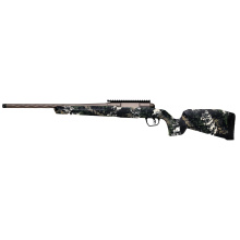 Axis II Pro, Bolt Action Rifle, 6.5 Creedmoor, 20" Barrel, 5/8X24 Thread Pitch, Cerakote Finish, Gun Metal Bronze, Forest Camo Synthetic Stock, Left Hand, 4 Rounds, 1 Magazine 32365