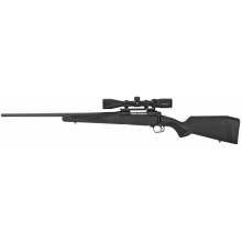 110 Trail Blazer XP, Bolt Action Rifle, 308 Winchester, 20" Straight Fluted Barrel, Threaded, Cerakote Finish, Black, Synthetic Flat Dark Gray Stock, 4 Rounds, 1 Magazine, Includes Vortex Crossfire II 3-9X40 Optic, Left Hand 32484