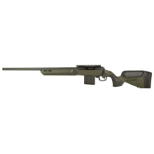 110 Core Predator, Bolt-Action Rifle, 22 ARC, 22" Fluted Threaded Barrel, 1/2X28 Thread Pitch, Cerakote Finish, Green, Synthetic Stock, 10 Rounds, 1 Magazine, Left Hand 32645
