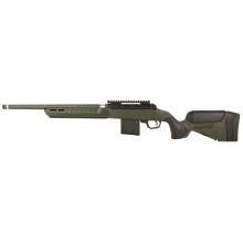 110 Ultralight Predator, Bolt Action Rifle, 6MM ARC, 18" Carbon Fiber Barrel, Threaded, Carakote Finish, Blackout, Hunter Green Synthetic Stock, 10 Rounds, 1 Magazine 32660