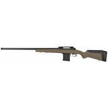 110 Core Tactical, Bolt-Action Rifle, 6MM Creedmoor, 20" Straight Fluted and Threaded Barrel, Platinum Cerakote Finish, Coyote Tan, Synthetic Stock, AccuTrugger, 10 Rounds, 1 Magazine, Right Hand 32670