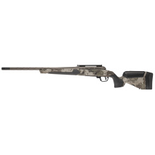110 Core Hunter Pro, Bolt Action Rifle, 25 Creedmoor, 24" Spiral Fluted Barrel, Threaded, Cerakote Finish, Gun Metal Bronze, Woodland Camo Synthetic Stock, 3 Rounds, 1 Magazine, Includes Muzzle Brake 32887