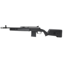 110 Scout V2, Bolt-Action Rifle, 6.5 Creedmoor, 16.5" Threaded Barrel, Black Ink Cerakote Finish, Coyote Tan, Synthetic Stock, AccuTrigger, 10 Rounds, 1 Magazine, Includes Muzzle Brake, Scout Style Rail with Open Sights, Right Hand 32975