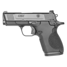 CSX Metal Frame Pistol |9MM, 3.1" Barrel, Micro Compact, Aluminum Alloy, Armornite Finish, Black, 3 Dot Sights, Integrated Trigger Safety and Ambidextrous Thumb Safety, 12 Rounds, 2 Magazines, (1) 12-Round & (1) 10-Round,