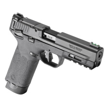M&P 22X | 22 LR, 4.1" Barrel with Thread Adapter, Anodized Finish, Black, Optics Ready Slide, Manual Safety, Fiber Optic Front Sight with Black Rear, 20 Rounds, 2 Magazines 14312