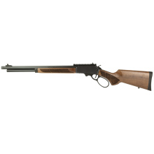 1854, Lever Action Rifle, 45-70 Government, 20" Threaded Barrel, 11/16X24 Thread Pitch, Armornite Finish, Black, Walnut Stock and Forend, Large Loop, XS Ghost Ring Rear Sight, Gold Bead Front Sight, Cross Bolt Safety, 6 Rounds 14384