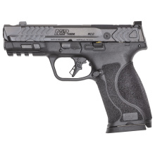 M&P 2.0 Compact Performance Center Carry Comp, Semi-automatic, Striker Fired, Compact, 10MM, 4" Ported Barrel, Armornite Finish, Black, Optics Ready, Front Night Sight, 2 Magazines, 15 Rounds 14413