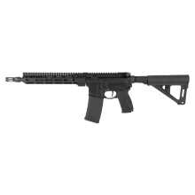 M&P 15 Pistol, AXE, Semi-automatic, AR Pistol, 223 Remington/5.56 NATO, 11.5" Barrel, Gemtech ETM Flash Hider, Anodized Finish, Black, Radian Raptor Charging Handle, 10.5" Midwest Industries Free Float M-LOK Handguard, M&P Grip with Interchangeable Backs