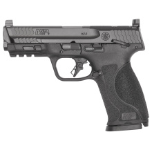 M&P M2.0, Semi-automatic, Striker Fired, Polymer Frame Pistol, Full Size, 9MM, 4.22" Barrel, Armornite Finish, Black, Optic Height Sights, Optics Ready, Flat Face Trigger with Integrated Trigger Safety, Thumb Safety, 15 Rounds, 2 Magazines 14914
