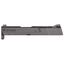 Shield Optics Ready Slide Assembly, SHIELD SMS and Holosun 507K Footprint, White 3 Dot Sights, Fits 9MM 3.1" Barrel Shield and Shield M2.0 Models, Armornite Finish, Black 3015613