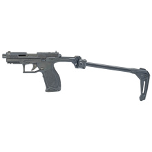 3TX22, Semi-automatic, Striker Fired, 22LR, 4.6" Threaded Barrel, Anodized Finish, Black, Optics Ready, Strike Industries FSA Lite Brace, Manual Safety, 10 Rounds, 2 Magazines 1-3TX22P141-10MB