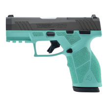 GX2 TORO, Semi-automatic, Striker Fired, Compact, 9MM, 3.38" Barrel, Cyan Frame, Black Slide, Optics Ready, Manual Safety, 10 Rounds, 2 Magazines 1-GX2P931C-10