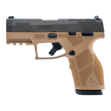 GX2 TORO, Semi-automatic, Striker Fired, Compact, 9MM, 3.38" Barrel, Tan/Coyote Brown, Optics Ready, Manual Safety, 13 Rounds, 2 Magazines 1-GX2P93ET