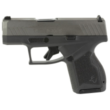 GX4, Semi-automatic, Striker Fired, Compact, Polymer Frame Pistol, 9MM, 3" Barrel, Gray Frame, Tungsten Slide, Fixed Steel Front Sight, Drift-Adjustable Steel Rear Sight w/ Serrated Ramp, Two Backstrap Options, 2-11 Round Magazines 1-GX4M93CG