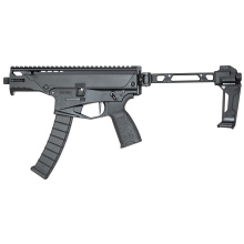 RPC, Single Action Only, Semi-automatic, Full Size, 9MM, 4.5" Threaded Barrel, Matte Cerakote Finish, Black, Strike Industries Brace, Full Length Picatinny Rail, 32 Rounds, 2 Magazines 1-RPC941-SIB