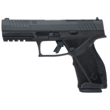 TX9, Striker Fired, Single Action Only, Semi-automatic, Full Size, 9MM, 4.5" Barrel, Nitride Finish, Black, Drift Adjustable Rear Sight with Removable Front Sight, Optics Ready T.O.R.O. Slide, 17 Rounds, 2 Magazines 1-TX9F441